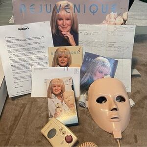 Vintage 1999 Rejuvenique System Linda Evans Facial Toning Kit/ Mask & VHS Works